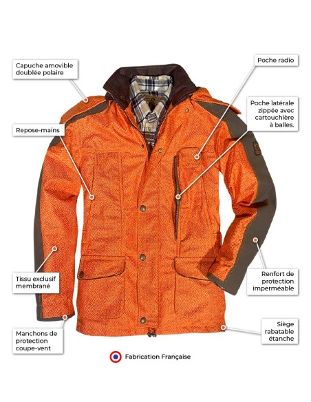DEREK - Veste de chasse Homme