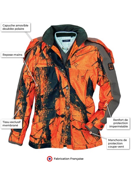 KAREN - Veste de chasse Femme