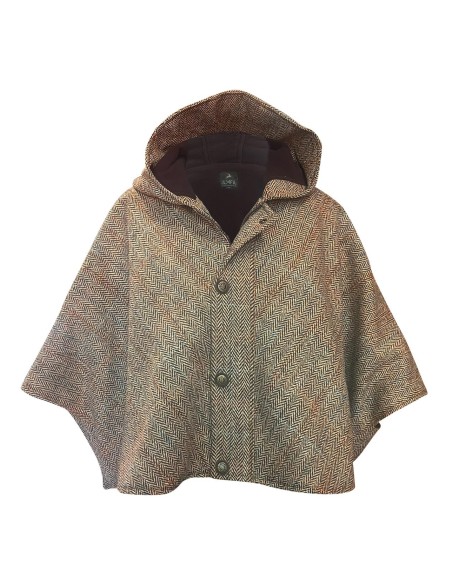 Cape VERCORS HarrisTweed