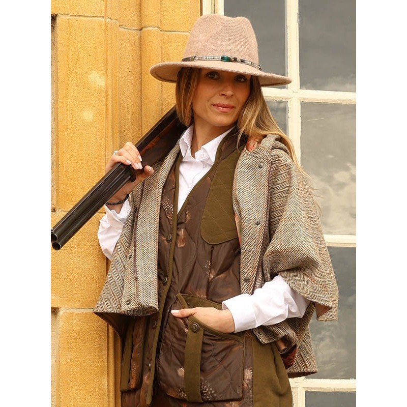 Cape VERCORS HarrisTweed
