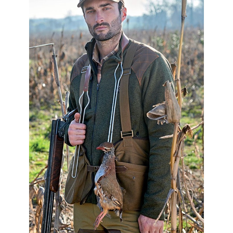 Gilet UTIL Choco-33
