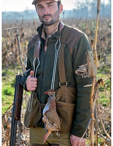 Gilet UTIL Choco-33