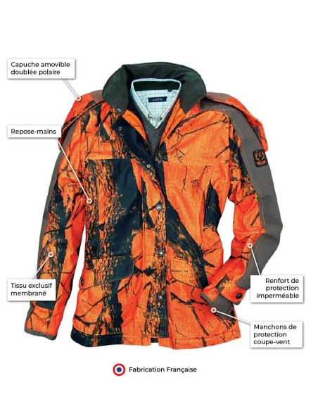 Veste KAREN Orange-CH285