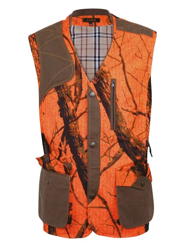 Gilet BERRY CAMO Orange-CH285 2
