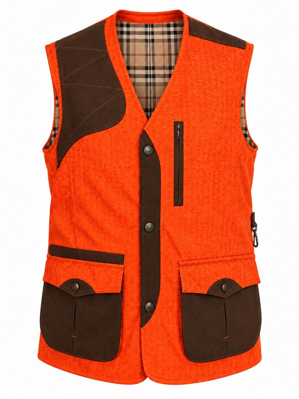 Gilet BERRY CAMO Orange-CH287