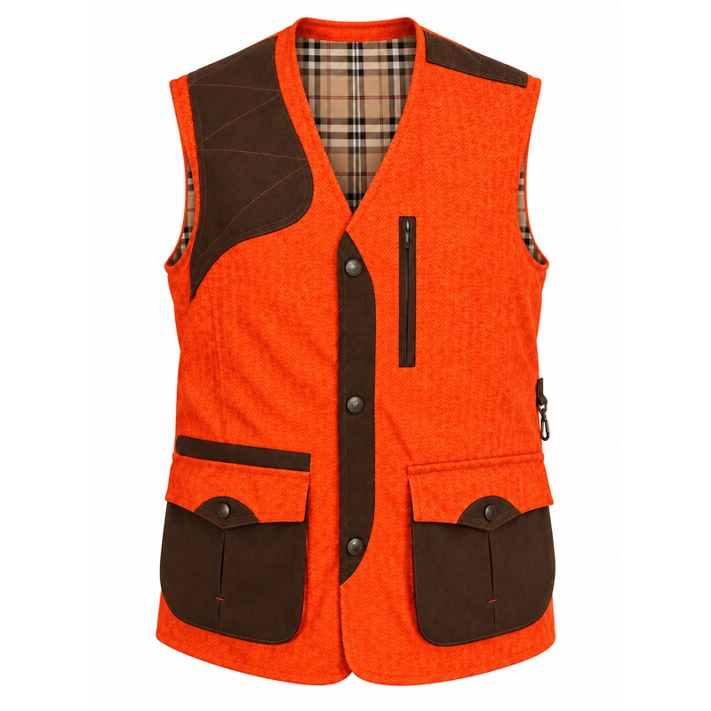 Gilet BERRY CAMO Orange-CH287