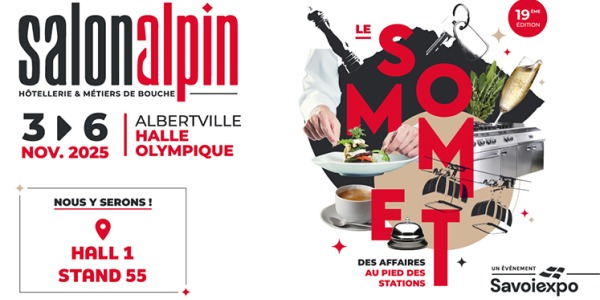 Retrouvez-nous au Salon Alpin 2025 à Albertville