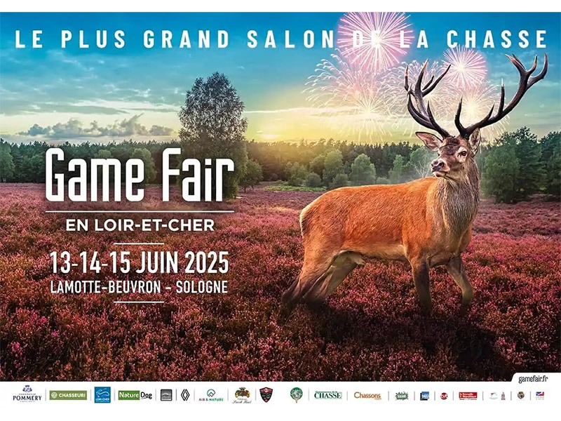 JUMFIL sera présent au GAME FAIR en Sologne