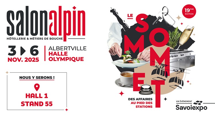 Retrouvez-nous au Salon Alpin 2025 à Albertville